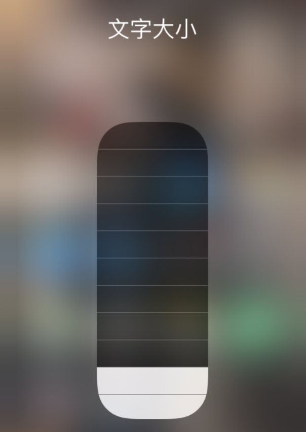 昭化苹果手机维修分享小技巧：在 iPhone 控制中心快速调节字体大小 