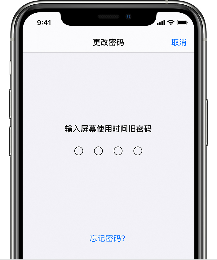 昭化苹果手机维修分享iOS 14 忘记屏幕使用时间密码怎么办 